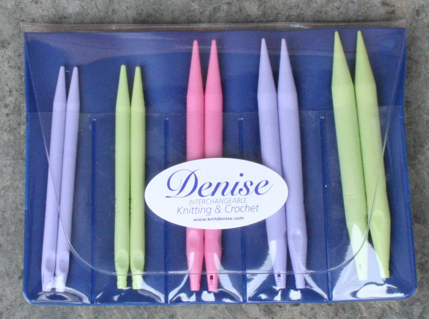 Denise Pink Interchangeable Knitting Needles Set - Denise - Great