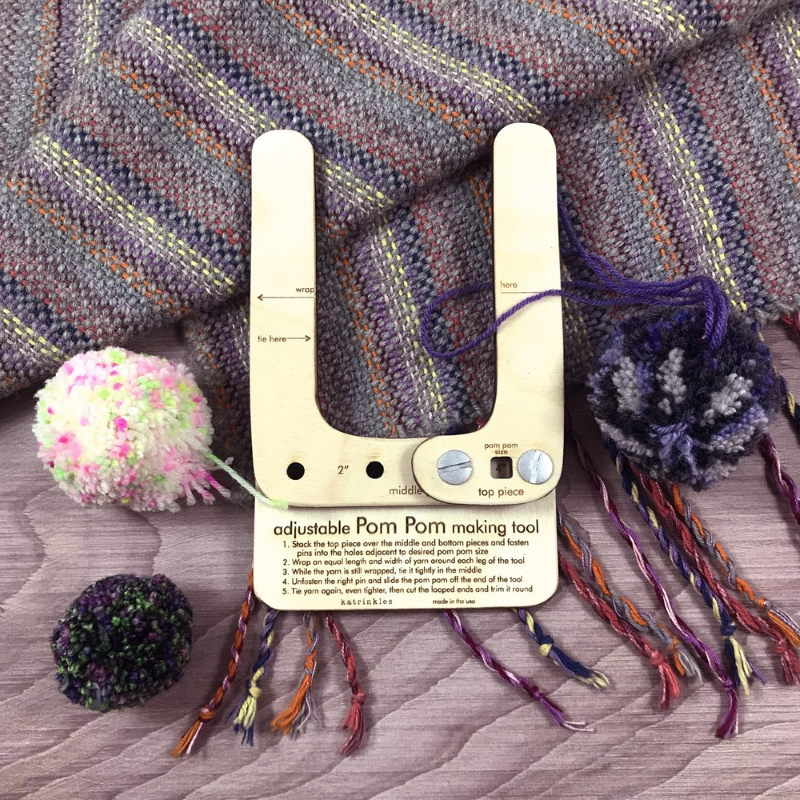 Katrinkles Adjustable Pom Pom Maker