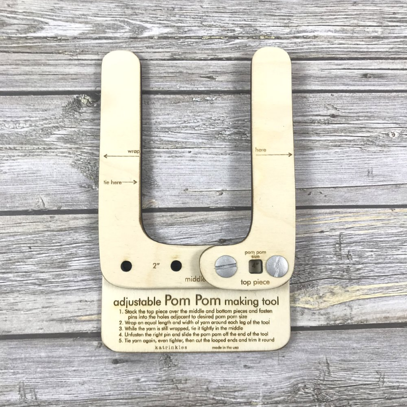 Katrinkles Adjustable Pom Pom Maker