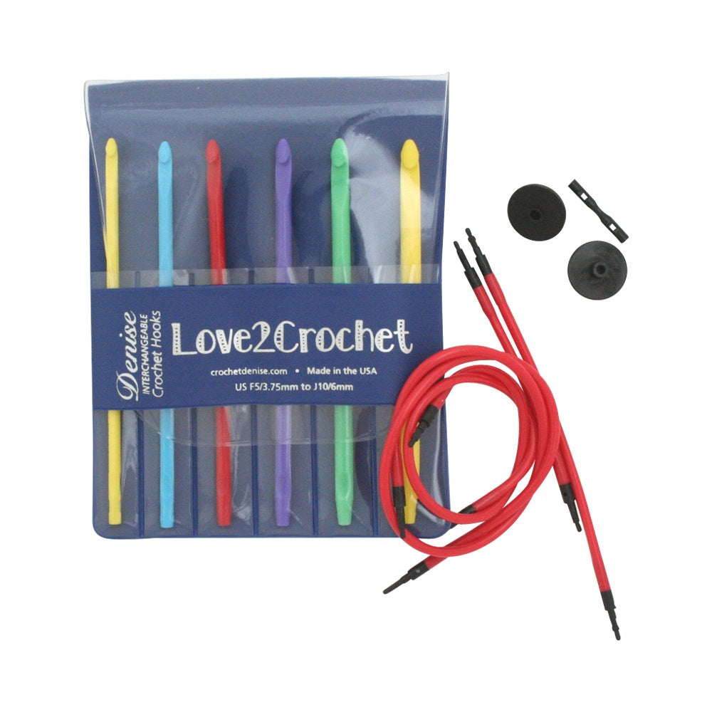 Denise Interchangeable Crochet Hook Set, Organic Canvas - Denise  Interchangeable Knitting and Crochet