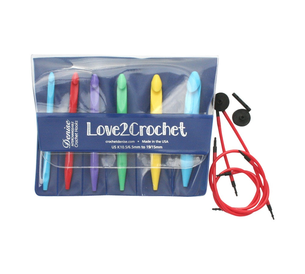 Denise Interchangeable Crochet Hook Set, Organic Canvas - Denise  Interchangeable Knitting and Crochet