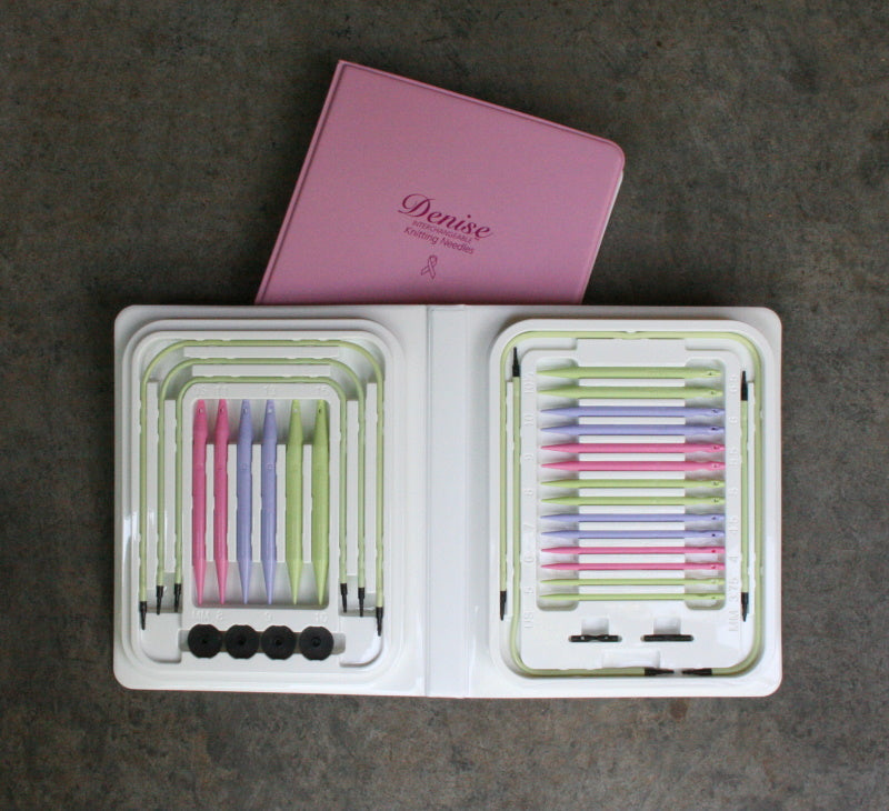 Knitting store needles sets
